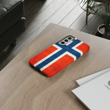 Load image into Gallery viewer, Norway Flag Phone Case 2.0
