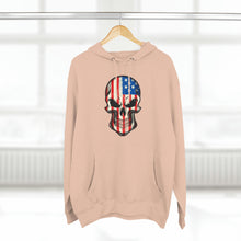 Load image into Gallery viewer, American Flag Skull - USA Hoodie