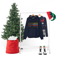 Load image into Gallery viewer, First Responders Flag - Hooded Sweatshirt