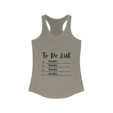 Load image into Gallery viewer, To Do List - Women's Racerback Tank