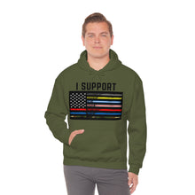 Load image into Gallery viewer, First Responders Flag - Hooded Sweatshirt
