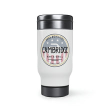 Load image into Gallery viewer, Curling Steel Travel Mug with Handle, 14oz