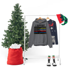 Load image into Gallery viewer, First Responders Flag - Hooded Sweatshirt