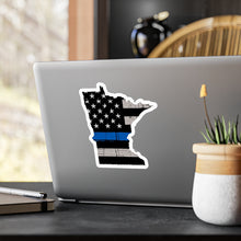 Load image into Gallery viewer, Thin Blue Line - Minnesota - Vinyl Decals