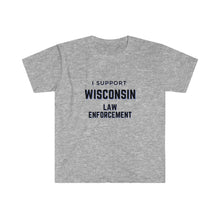 Load image into Gallery viewer, Thin Blue Line - Wisconsin - T-Shirt