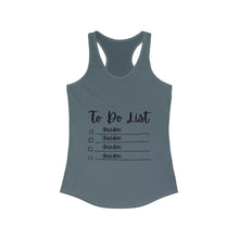 Load image into Gallery viewer, To Do List - Women's Racerback Tank