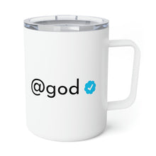 Load image into Gallery viewer, Verified @god - Christian Insulated Coffee Mug, 10oz