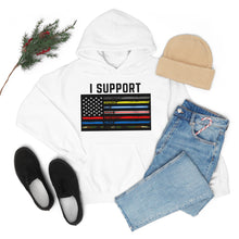 Load image into Gallery viewer, First Responders Flag - Hooded Sweatshirt