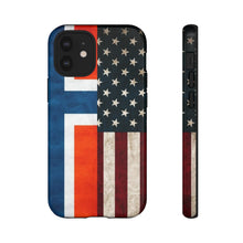 Load image into Gallery viewer, Norwegian/American Phone Case