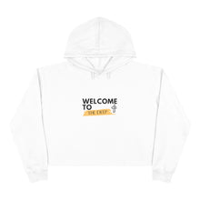 Load image into Gallery viewer, Welcome to the Deep - Crop Hoodie