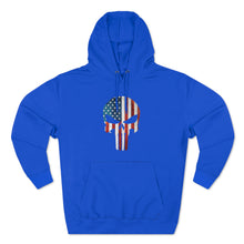 Load image into Gallery viewer, American Flag Punisher Skull - USA Hoodie