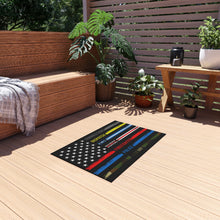 Load image into Gallery viewer, First Responders Flag - Outdoor Rug