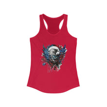 Load image into Gallery viewer, American Flag Eagle - Women's Racerback Tank