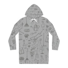 Load image into Gallery viewer, Garden Tools - Women's Hoodie Dress