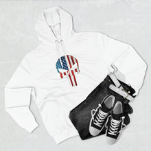 Load image into Gallery viewer, American Flag Punisher Skull - USA Hoodie