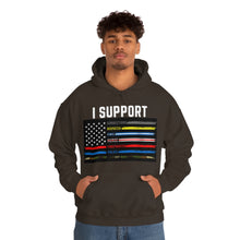 Load image into Gallery viewer, First Responders Flag - Hooded Sweatshirt
