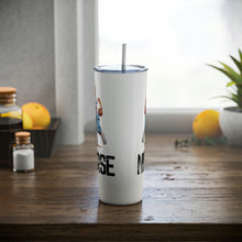 Load image into Gallery viewer, Megan The Nike Nurse - Steel Tumbler with Straw, 20oz