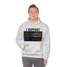 Load image into Gallery viewer, First Responders Flag - Hooded Sweatshirt