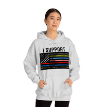 Load image into Gallery viewer, First Responders Flag - Hooded Sweatshirt