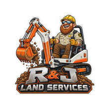 Load image into Gallery viewer, R &amp; J Land Services Construction — Die-Cut Magnet
