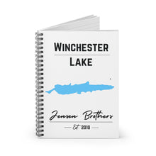 Load image into Gallery viewer, Winchester Lake - Notebook (Jensen Brothers)
