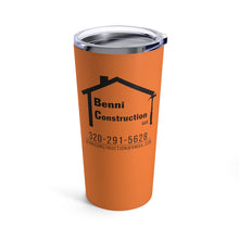 Load image into Gallery viewer, Benni Construction - Tumbler 20oz
