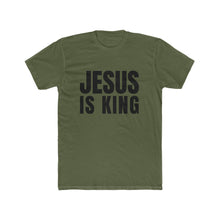 Load image into Gallery viewer, Jesus Is King Cotton Crew Tee
