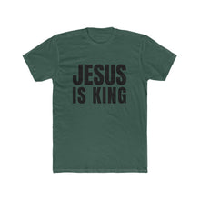 Load image into Gallery viewer, Jesus Is King Cotton Crew Tee
