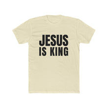 Load image into Gallery viewer, Jesus Is King Cotton Crew Tee

