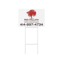 Load image into Gallery viewer, Red Willow Carpentry - Lawn Sign
