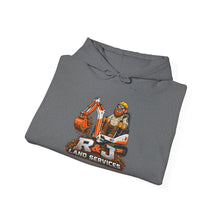 Load image into Gallery viewer, R &amp; J Land Services Construction Hoodie
