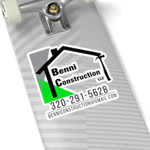 Load image into Gallery viewer, Benni Construction - Stickers
