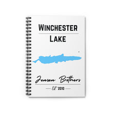 Load image into Gallery viewer, Winchester Lake - Notebook (Jensen Brothers)
