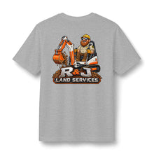 Load image into Gallery viewer, R&amp;J Land Services Construction T-Shirt
