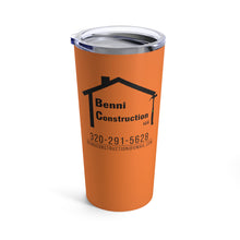 Load image into Gallery viewer, Benni Construction - Tumbler 20oz
