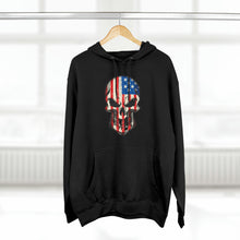 Load image into Gallery viewer, American Flag Skull - USA Hoodie

