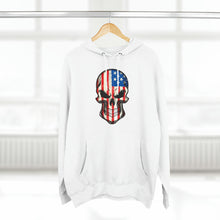 Load image into Gallery viewer, American Flag Skull - USA Hoodie
