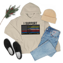 Load image into Gallery viewer, First Responders Flag - Hooded Sweatshirt
