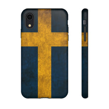 Load image into Gallery viewer, Sweden Flag Phone Case
