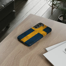 Load image into Gallery viewer, Sweden Flag Phone Case
