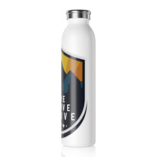 Load image into Gallery viewer, Live, Strive, Thrive Slim Water Bottle
