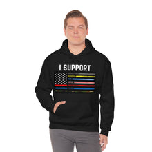 Load image into Gallery viewer, First Responders Flag - Hooded Sweatshirt
