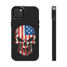 Load image into Gallery viewer, American Flag Skull - USA Phone Case
