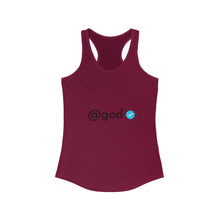 Load image into Gallery viewer, Verfied @god - Women's Racerback Tank
