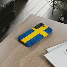 Load image into Gallery viewer, Sweden Flag Phone Case 2.0

