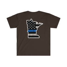 Load image into Gallery viewer, Thin Blue Line - Minnesota - T-Shirt
