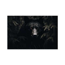 Load image into Gallery viewer, Black Bear Rolled Canvas
