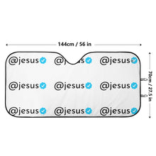 Load image into Gallery viewer, Verified @jesus - Car Auto Sun Shade
