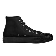 Load image into Gallery viewer, RCSO Classic Black High Top Canvas Shoes
