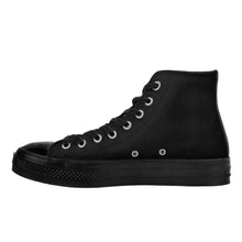 Load image into Gallery viewer, RCSO Classic Black High Top Canvas Shoes
